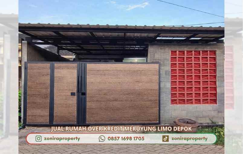 dijual rumah meruyung limo depok