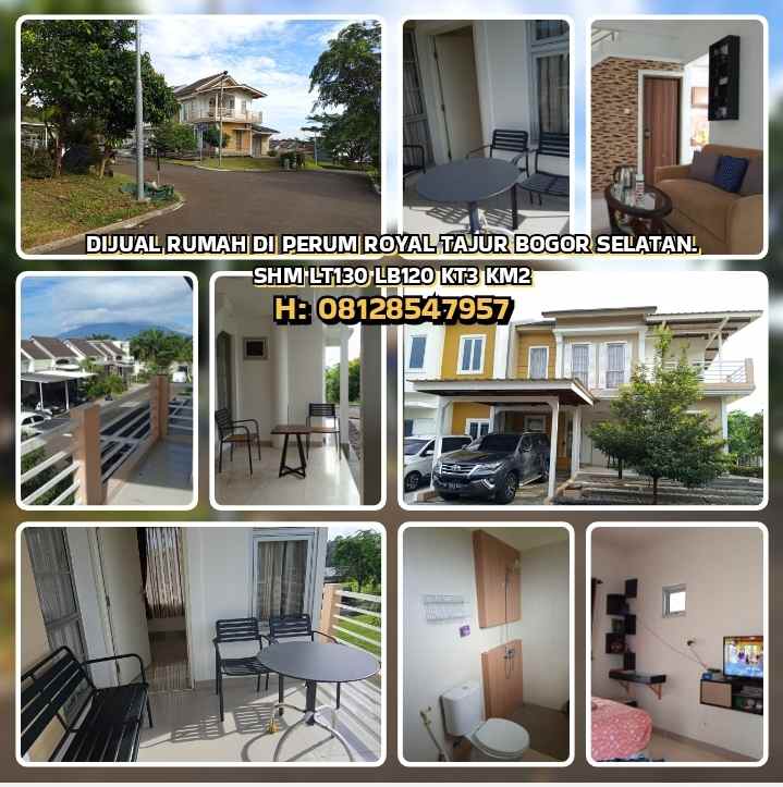 dijual rumah perum royal tajur jl