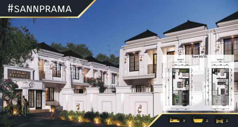 dijual rumah pondok terong
