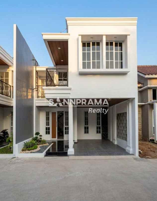 dijual rumah rumah baru disain mewah di beji depok ash
