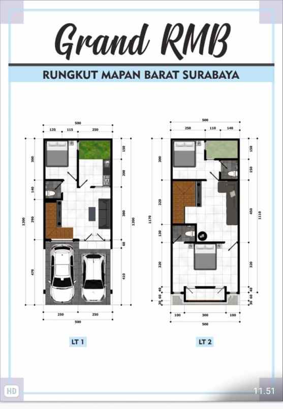 dijual rumah rungkut mapan barat