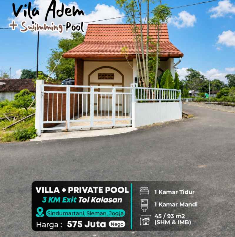 dijual rumah sleman