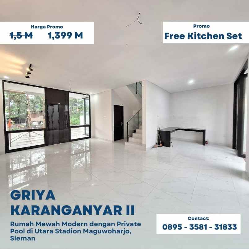 dijual rumah wedomartani ngemplak sleman