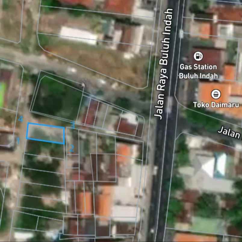 dijual tanah buluh indah