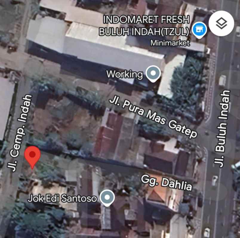 dijual tanah buluh indah