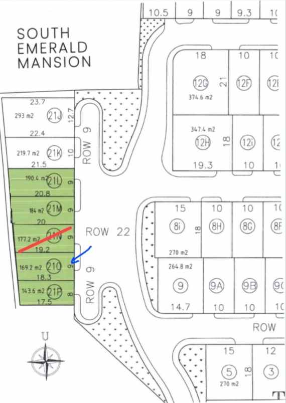 dijual tanah citraland south emerald