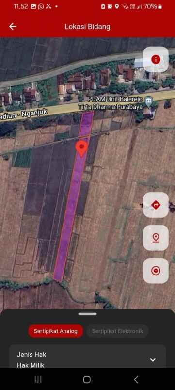 dijual tanah di madiun