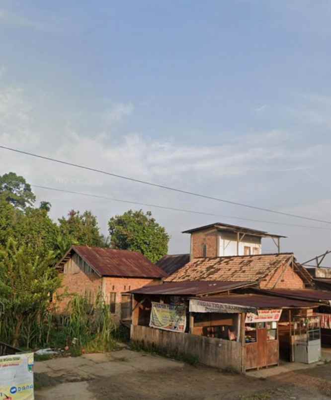 dijual tanah di pinggir jl senaung sebrang