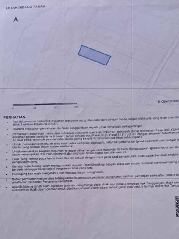 dijual tanah goa gong