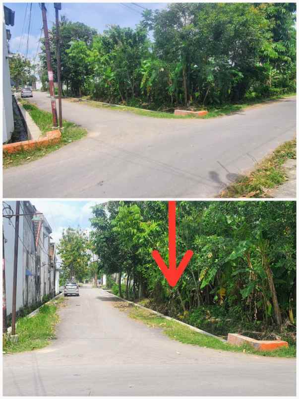 dijual tanah jalan kabupaten