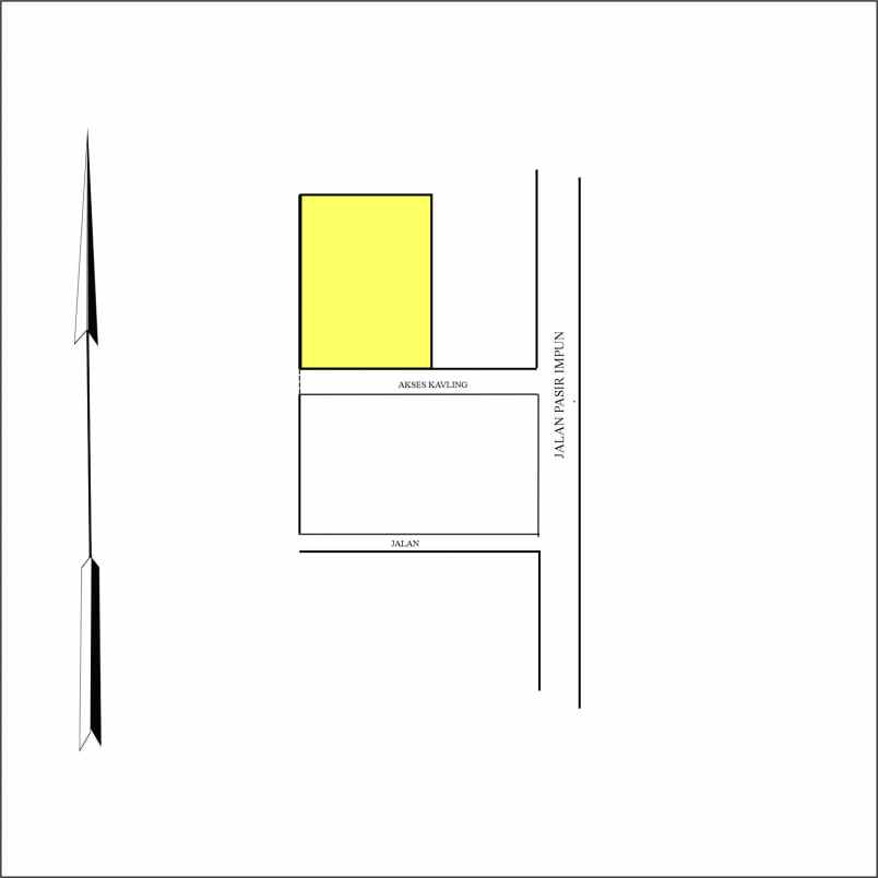 dijual tanah jalan pasir impun