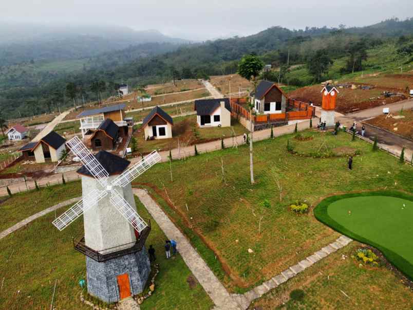 dijual tanah jalan raya puncak dua