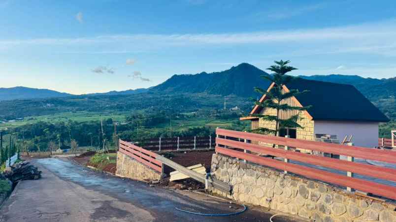 dijual tanah jalan raya puncak dua