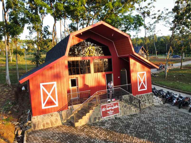 dijual tanah jalan raya sukamakmur jonggol