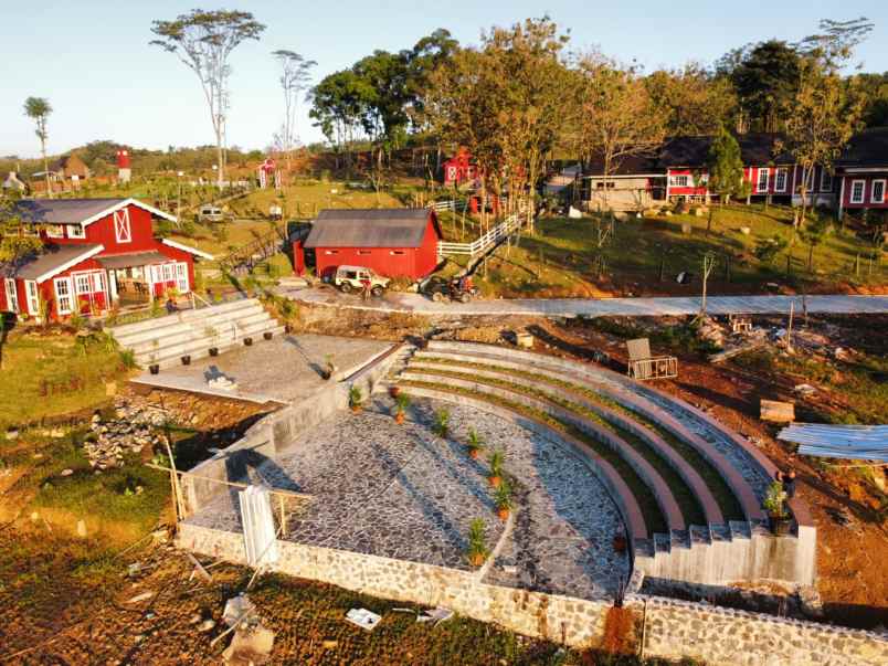 dijual tanah jalan raya sukamakmur jonggol