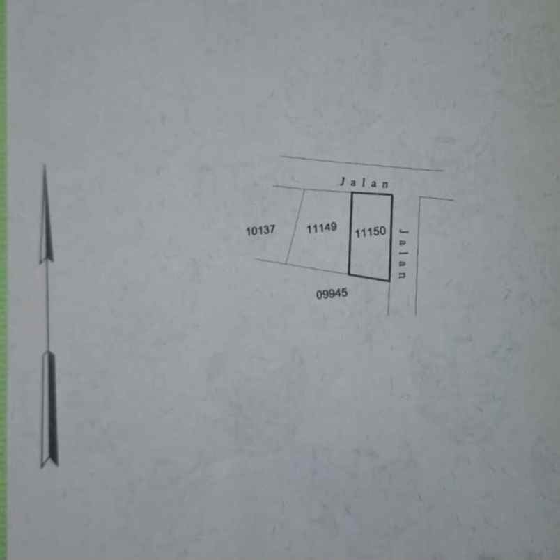 dijual tanah jl bolong catu