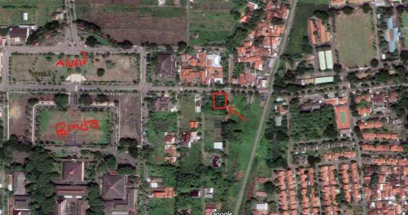 dijual tanah jl dr soetomo