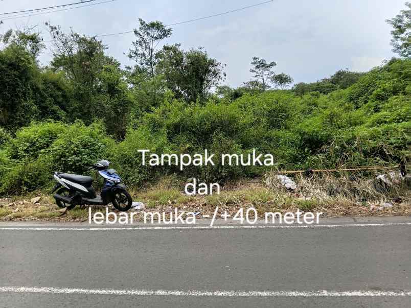 dijual tanah jl h hasan arif leuwigoong