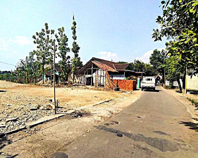dijual tanah jl jejeran pleret bantul