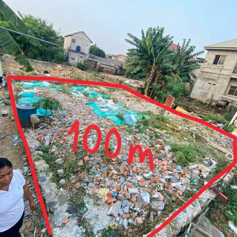 dijual tanah jl kelapa dua wetan