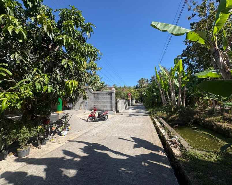 dijual tanah jl klangon tempel gedongan