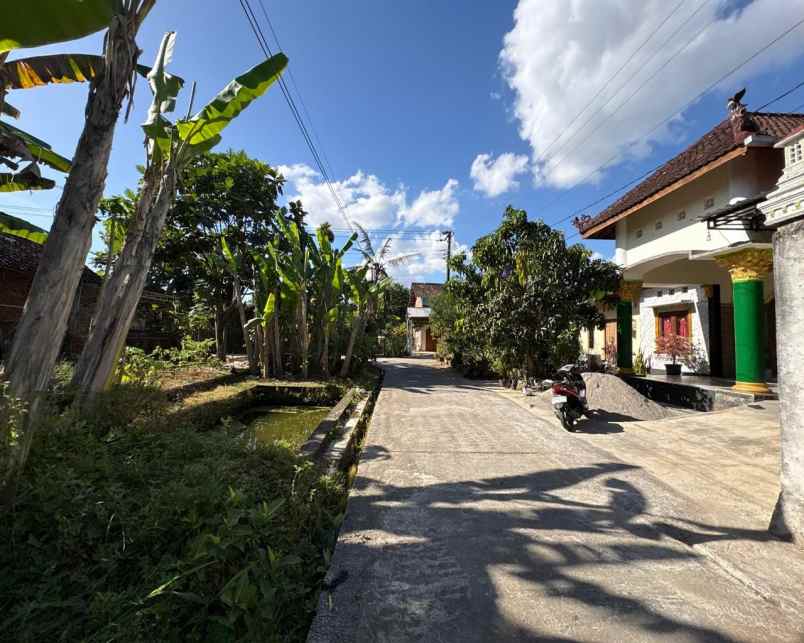 dijual tanah jl klangon tempel gedongan