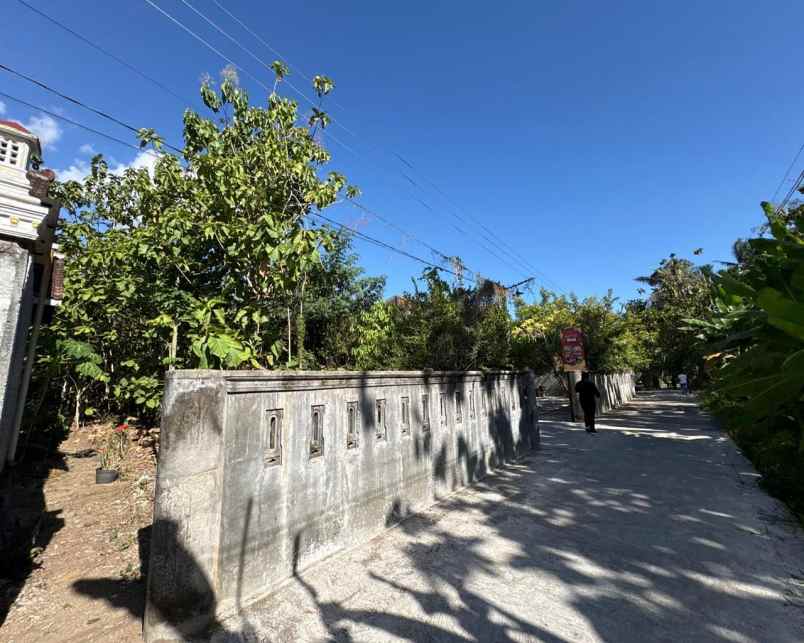 dijual tanah jl klangon tempel gedongan