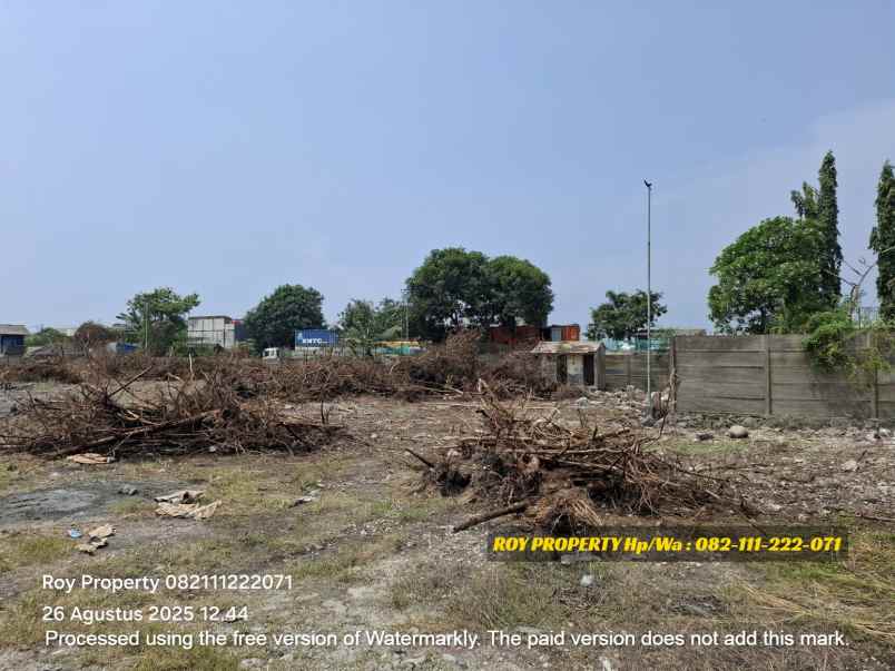 dijual tanah jl marunda makmur