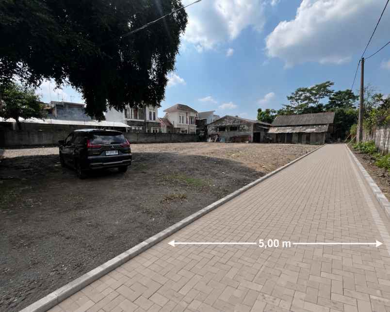 dijual tanah jl plemburan pogung lor