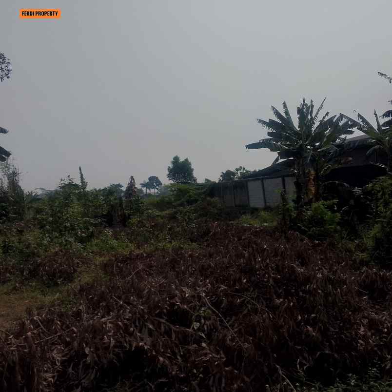 dijual tanah jln brigade gunung putri