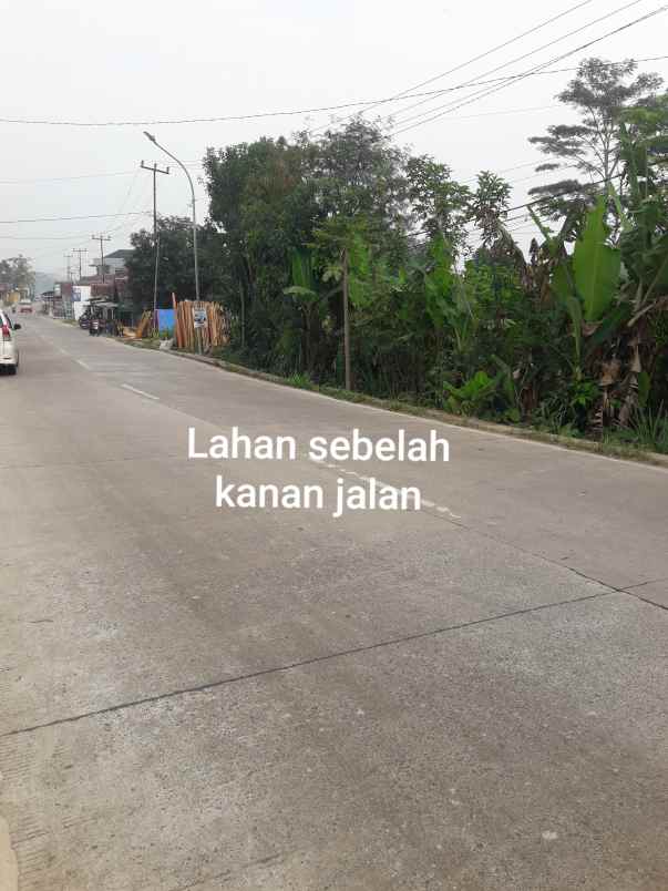 dijual tanah jln plta saguling cibanteng