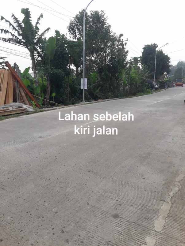 dijual tanah jln plta saguling cibanteng