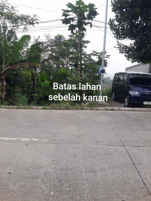 dijual tanah jln plta saguling cibanteng