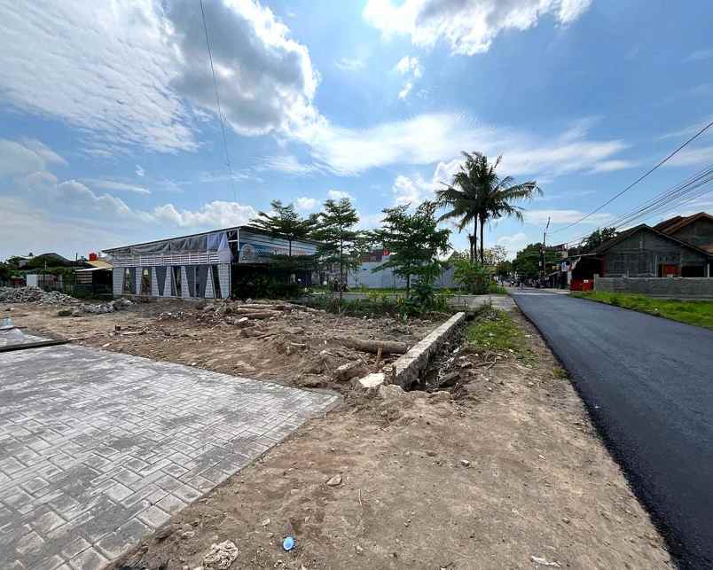 dijual tanah jogja di banyuradeni mangku jalan aspal