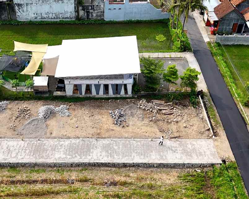 dijual tanah jogja di banyuradeni mangku jalan aspal