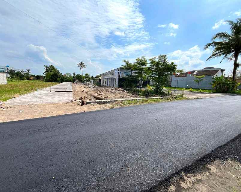dijual tanah jogja di banyuradeni mangku jalan aspal