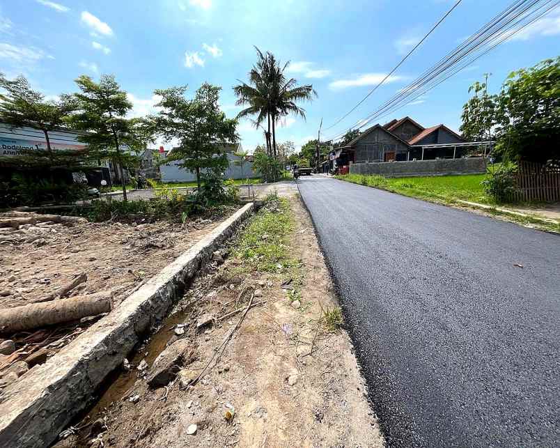 dijual tanah jogja di banyuradeni mangku jalan aspal