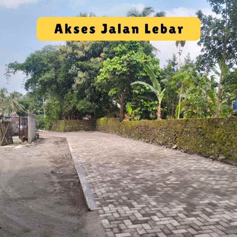 dijual tanah kalibulus timur jl pakem