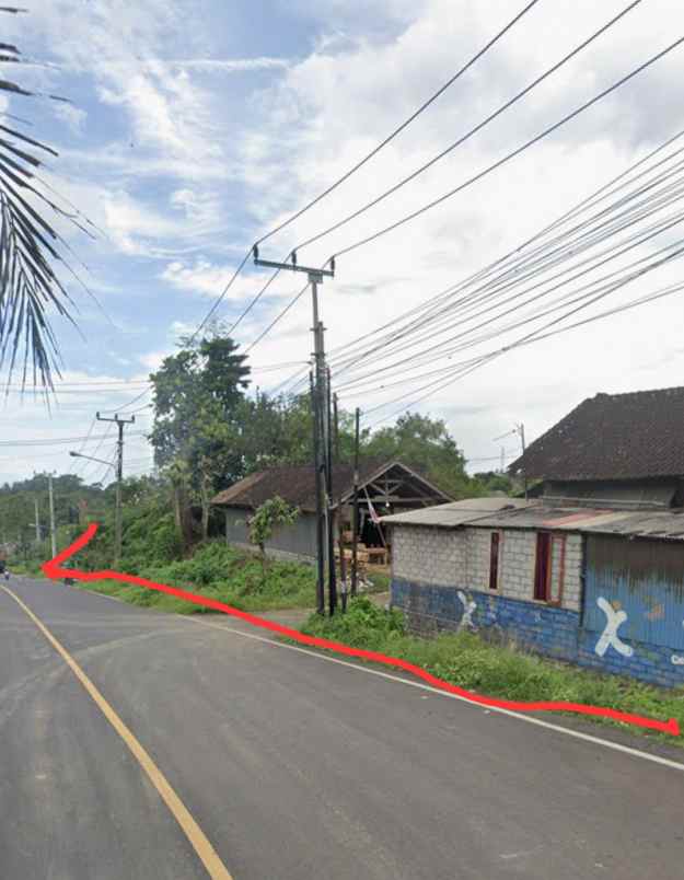 dijual tanah komersial jalan nasional tabanan bali