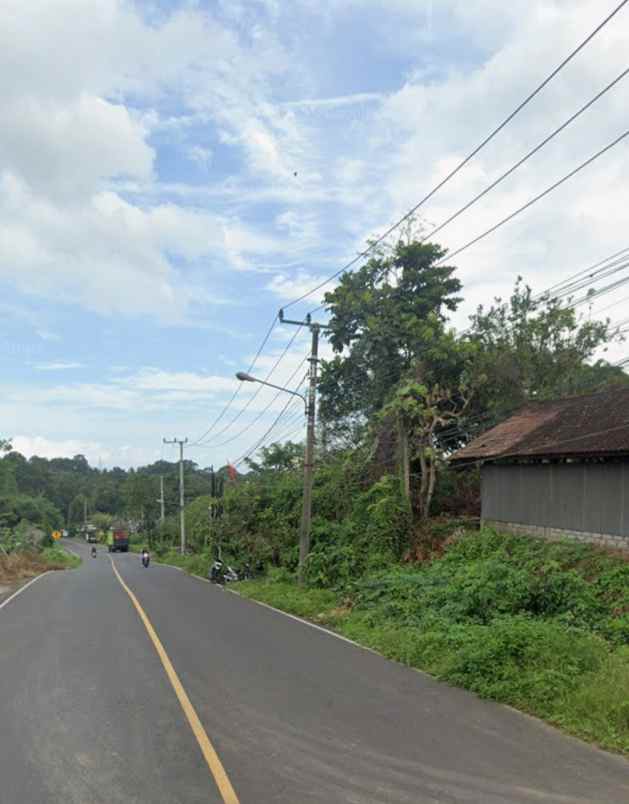 dijual tanah komersial jalan nasional tabanan bali
