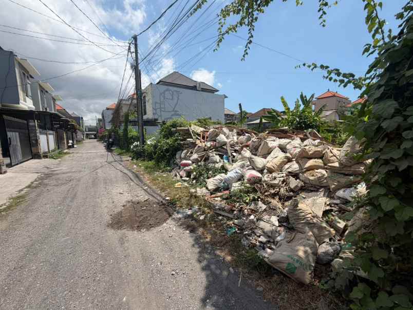 dijual tanah lokasi jalan tukad badung renon