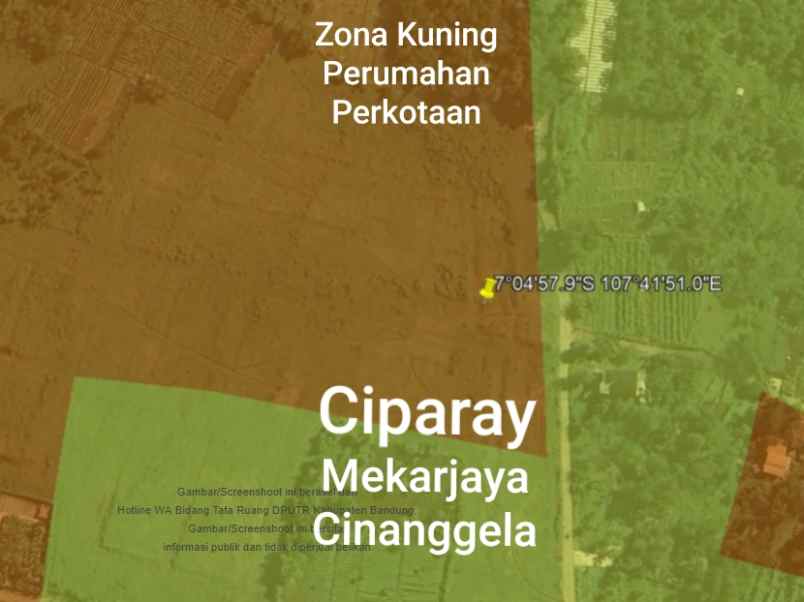 dijual tanah mekarjaya nanggela babakan