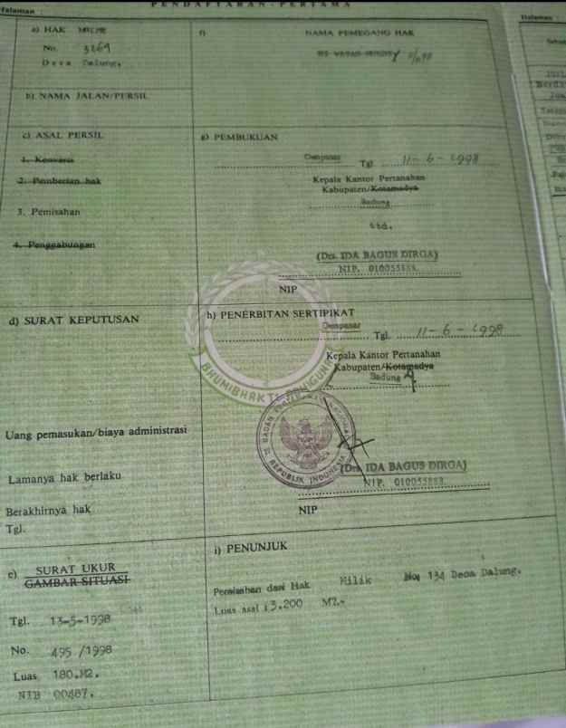 dijual tanah padonan betaka