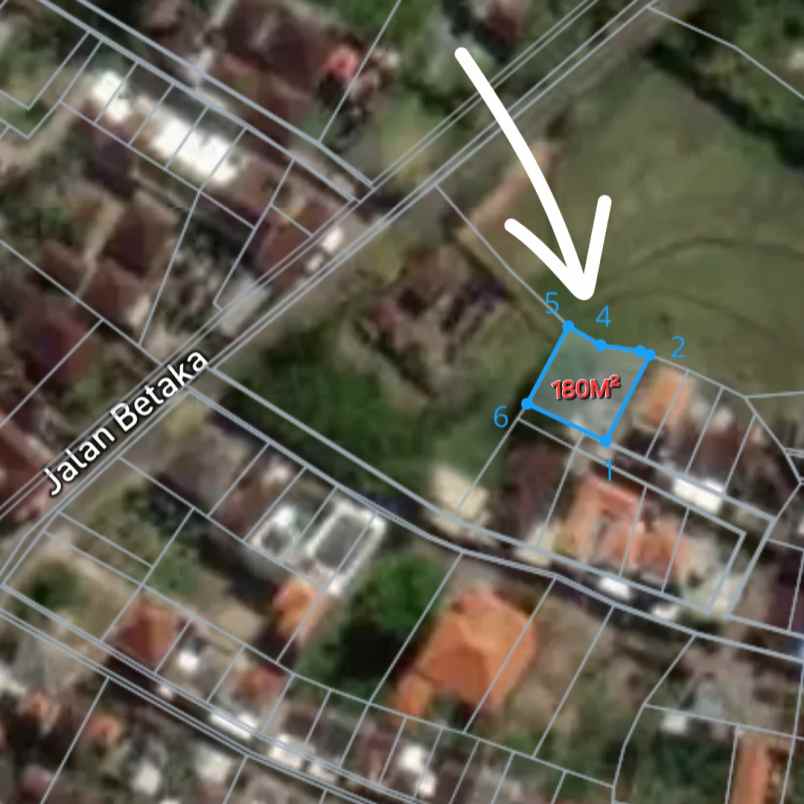 dijual tanah padonan betaka