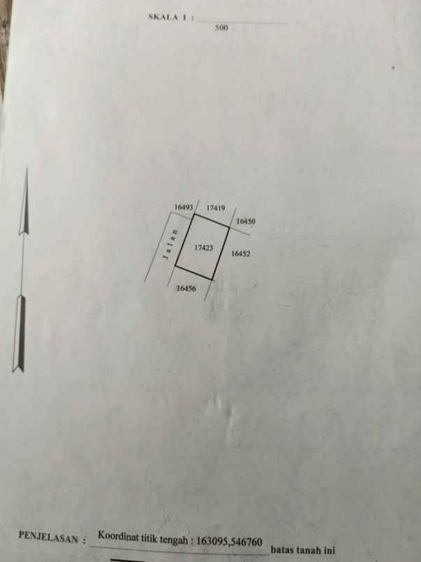 dijual tanah pandonan utara