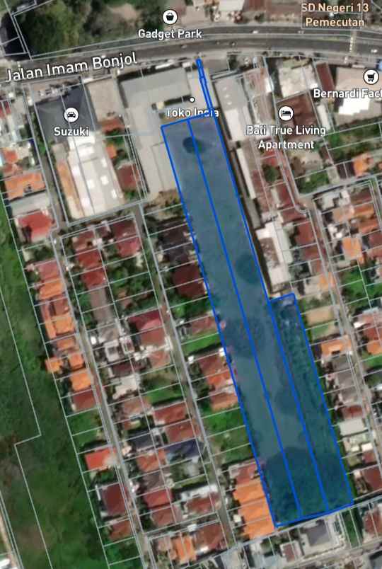 dijual tanah pemecutan kelod