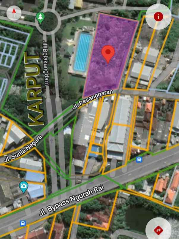 dijual tanah pesanggaran pemogan