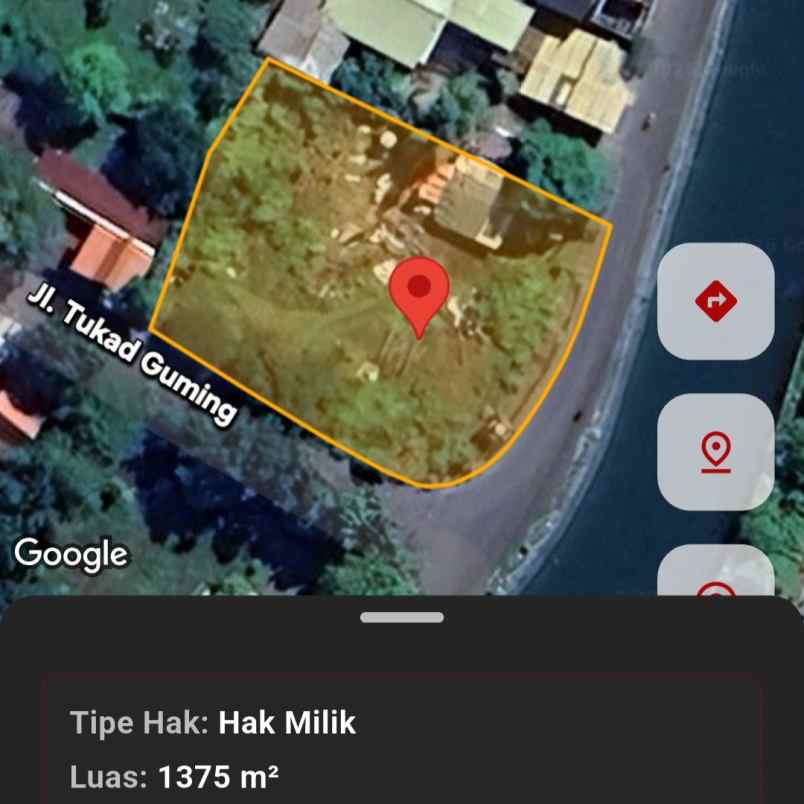dijual tanah pulau serangan