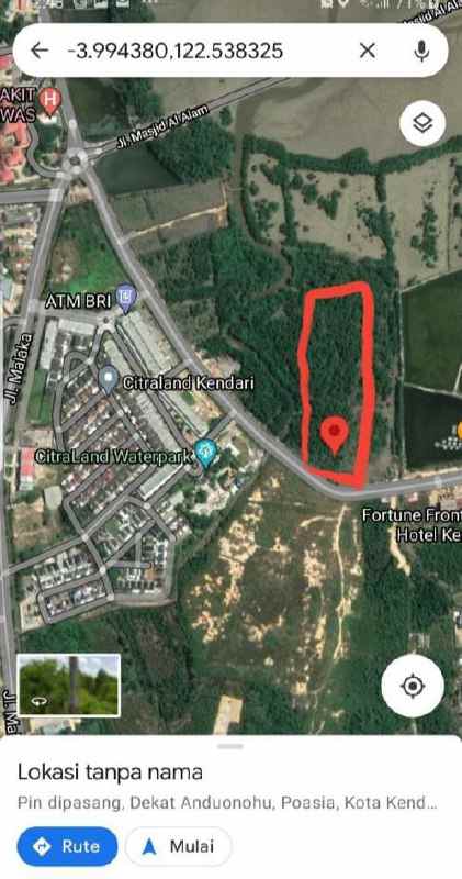 dijual tanah raya madusila