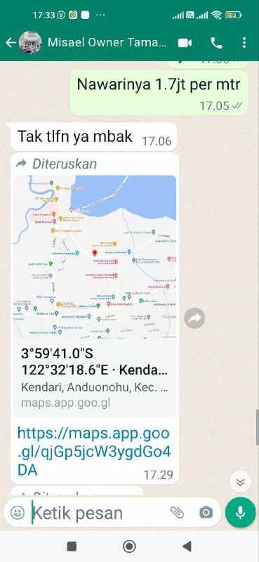 dijual tanah raya madusila
